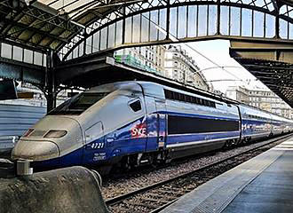 Gare de L’Est TGV train