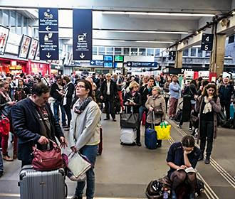 Gare Montparnasse passangers