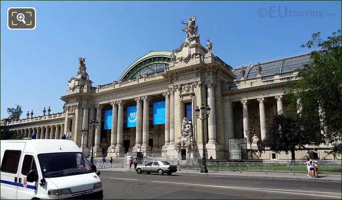 Grand Palais, Avenue Winston Churchill, Paris