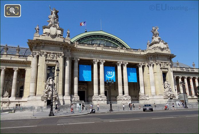 Grand Palais main entrance