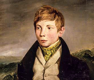 Eugene Delacroix portrait painting