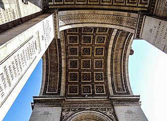 Arc de Triomphe arches