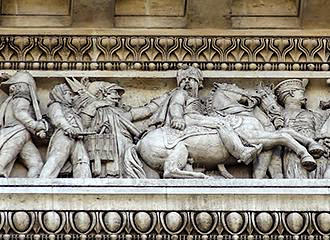 Arc de Triomphe horse sculpture