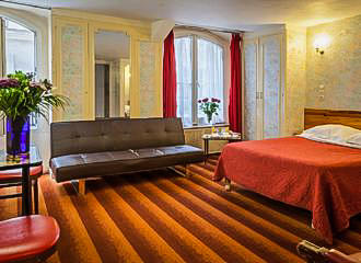 Hotel Tiquetonne Bedroom