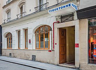 Hotel Tiquetonne Paris Facade
