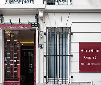 HotelHome Paris 16 facade