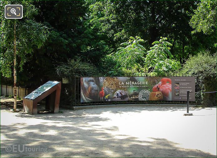 Menagerie Zoo entrance