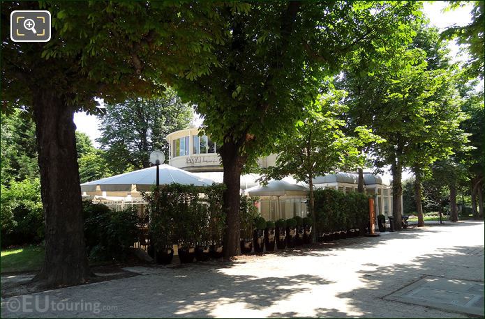 Pavilion restaurant, Jardins des Champs Elysees