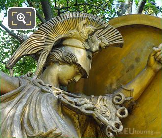 Jardins du Trocadero statue The Triumphal Dance