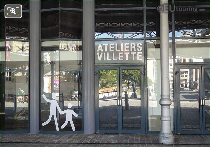 Ateliers Villette doors at La Grande Halle