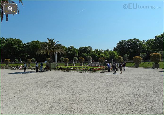 East parterre and gravel paths, Jardin du Luxembourg
