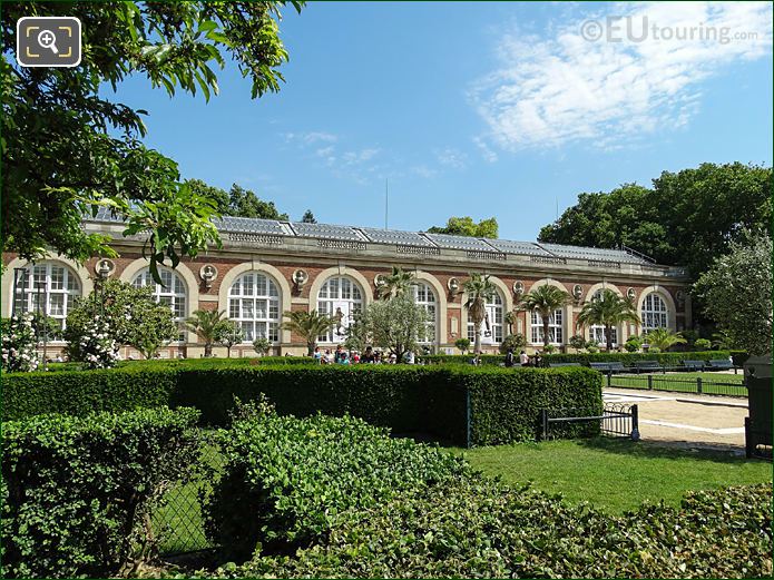 1800s Orangery in NW side of Jardin du Luxembourg