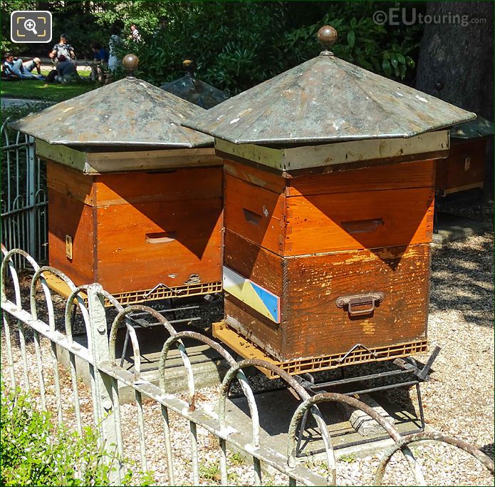 Two Beehives in Jardin du Luxembourg