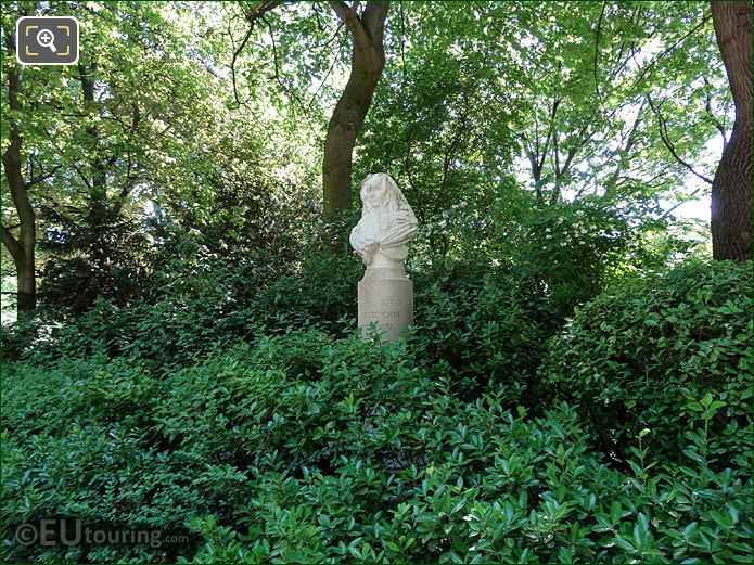 Jardin du Luxembourg Comtesse de Segur Monument in SW of garden