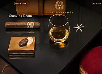 Maison Athenee Smoking Room