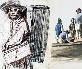 Sketches at Musee Cite Nationale de l’Histoire de l’Immigration