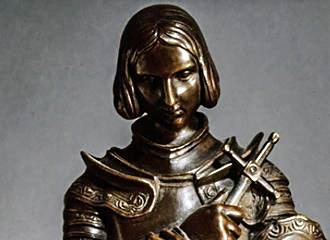 Jeanne d'Arc en Priere at Musee de la Vie Romantique