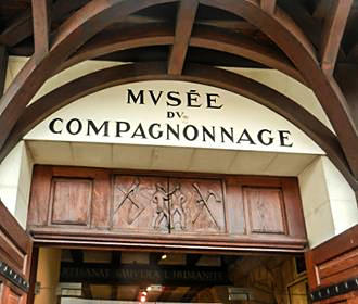 Musee du Compagnonnage entrance
