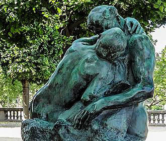 The Kiss by Auguste Rodin