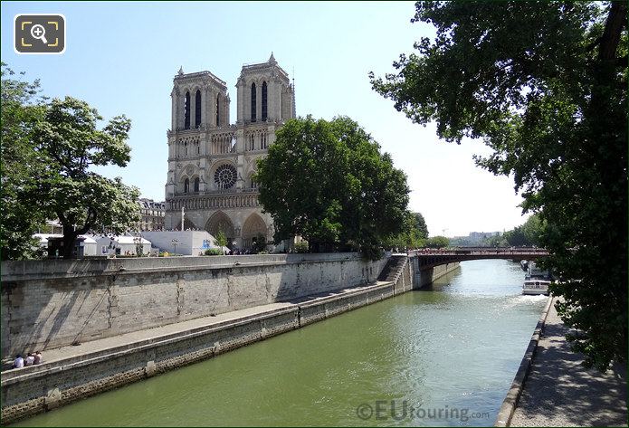 River Seine and Notre Dame Cathedral