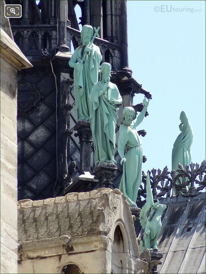 Notre Dame Cathedral Apostles statues