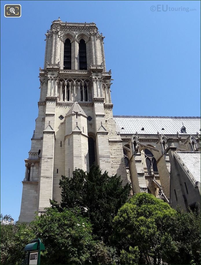 South bell tower Notre Dame Paris