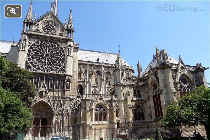 South Facade of Notre Dame