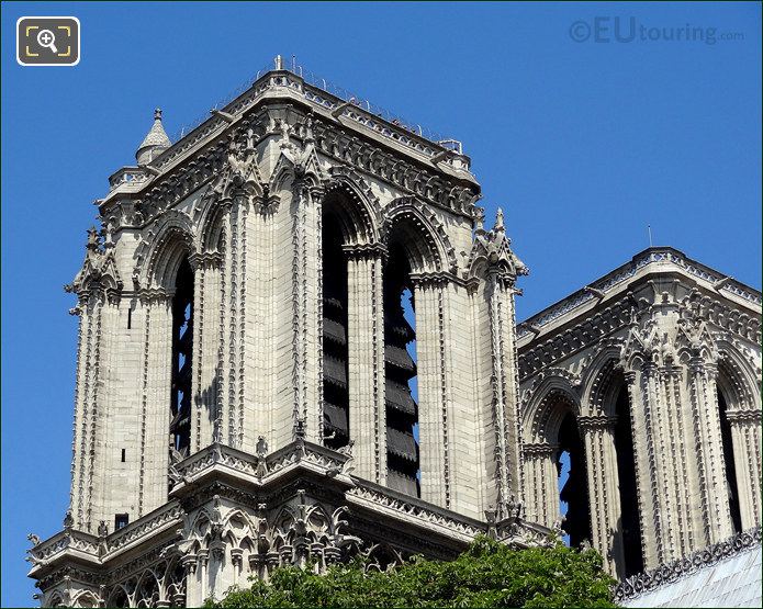 Notre Dame's bell towers