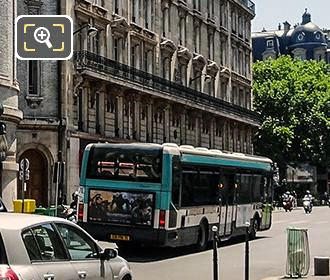 Paris RATP bus Rue du Louvre