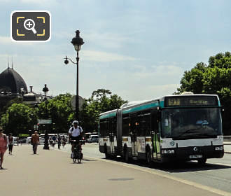 Paris RATP bus 91 Pont d'Austerlitz