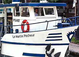Paris Canal Le Martin Pecheur