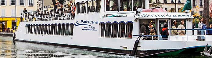 Paris Canal boat cruises