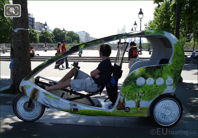 Rickshaw Place de la Bastille