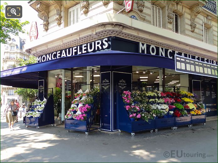 Monceau Fleurs florist Avenue Denfert-Rochereau