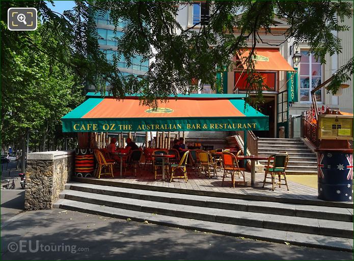Cafe Oz Australian bar and restaurant Paris