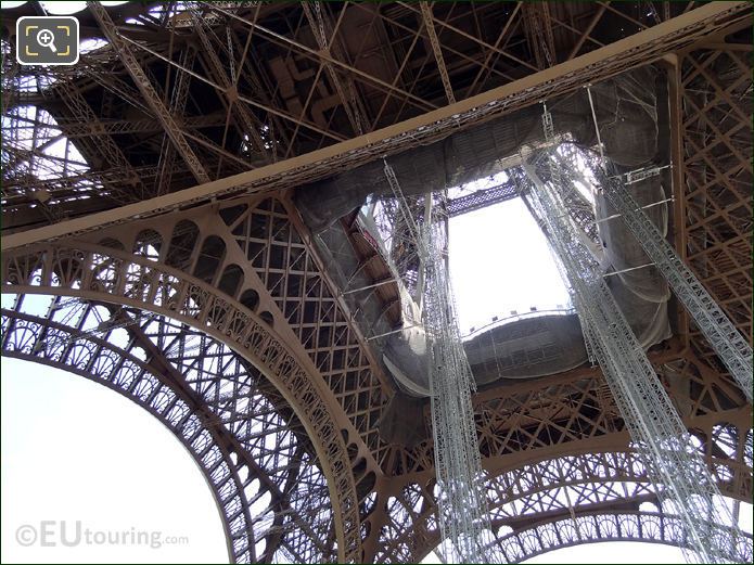 Eiffel Tower iron work
