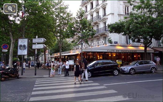 Cafe du Trocadero in Paris