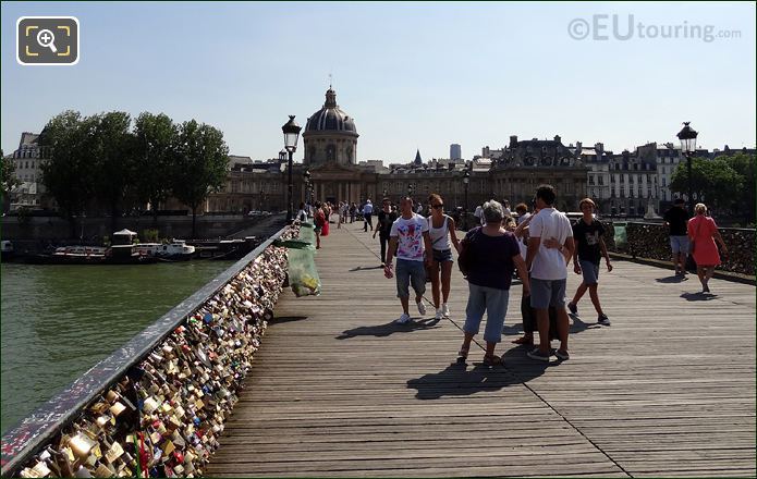 Lovelocks on Pont des Arts Paris