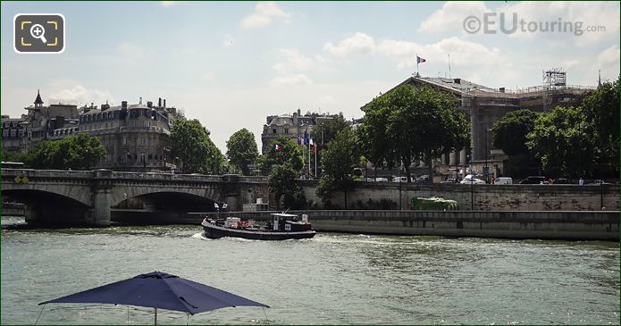 AAS fuel barge on River Seine
