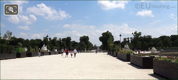 Garden in the Tuileries Paris