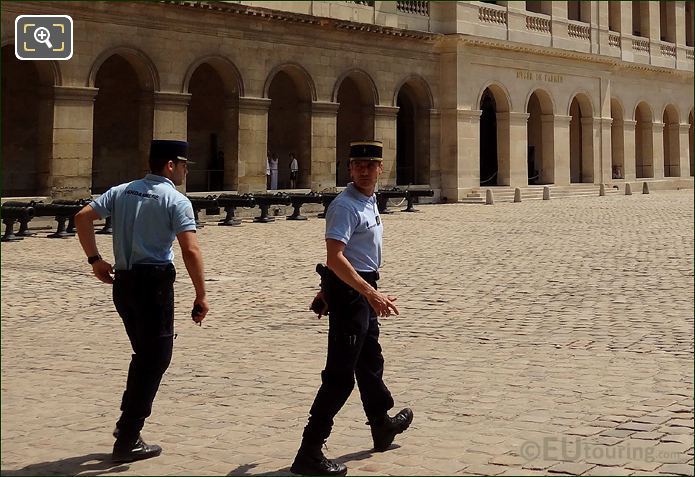 Military Police at Les Invalides