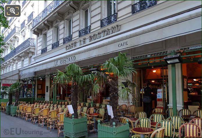 Cafe Le Rostand at Place Edmond Rostand