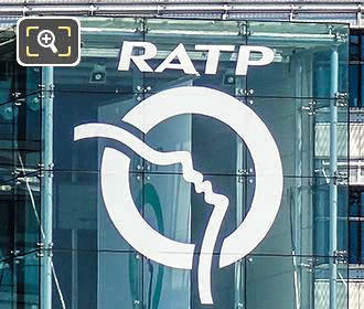 RATP Logo head office building