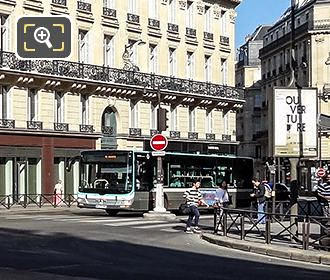 Paris RATP bus Rue Auber