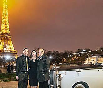 Paris night time Rolls Royce tours