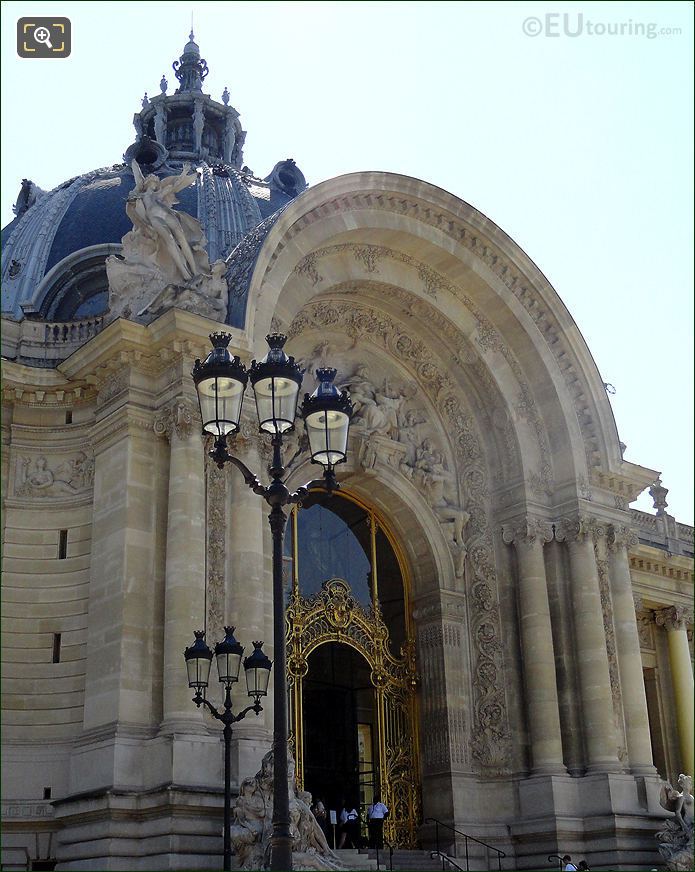 Main entrance to Petit Palais
