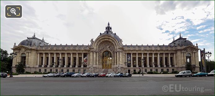 Whole western facade of Petit Palais