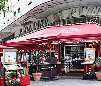 Pizza Pino Champs Elysees facade