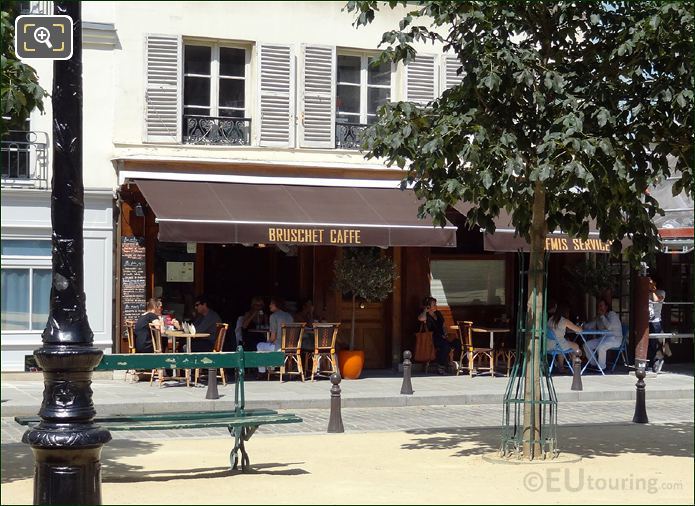 Place Dauphine and Bruschet Cafe