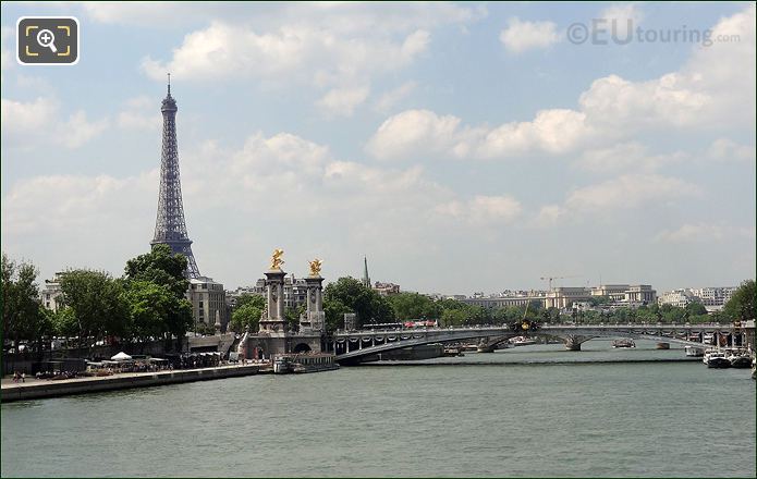 Pont Alexandre III and River Seine